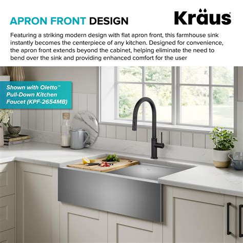 krause metal farm house|kraus kore farmhouse sink.